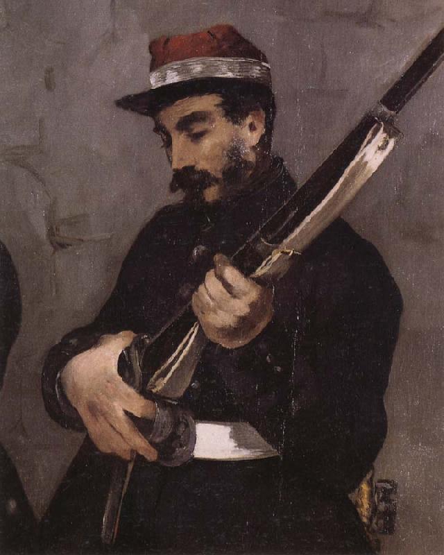 Edouard Manet Details of The Execution of Maximilian